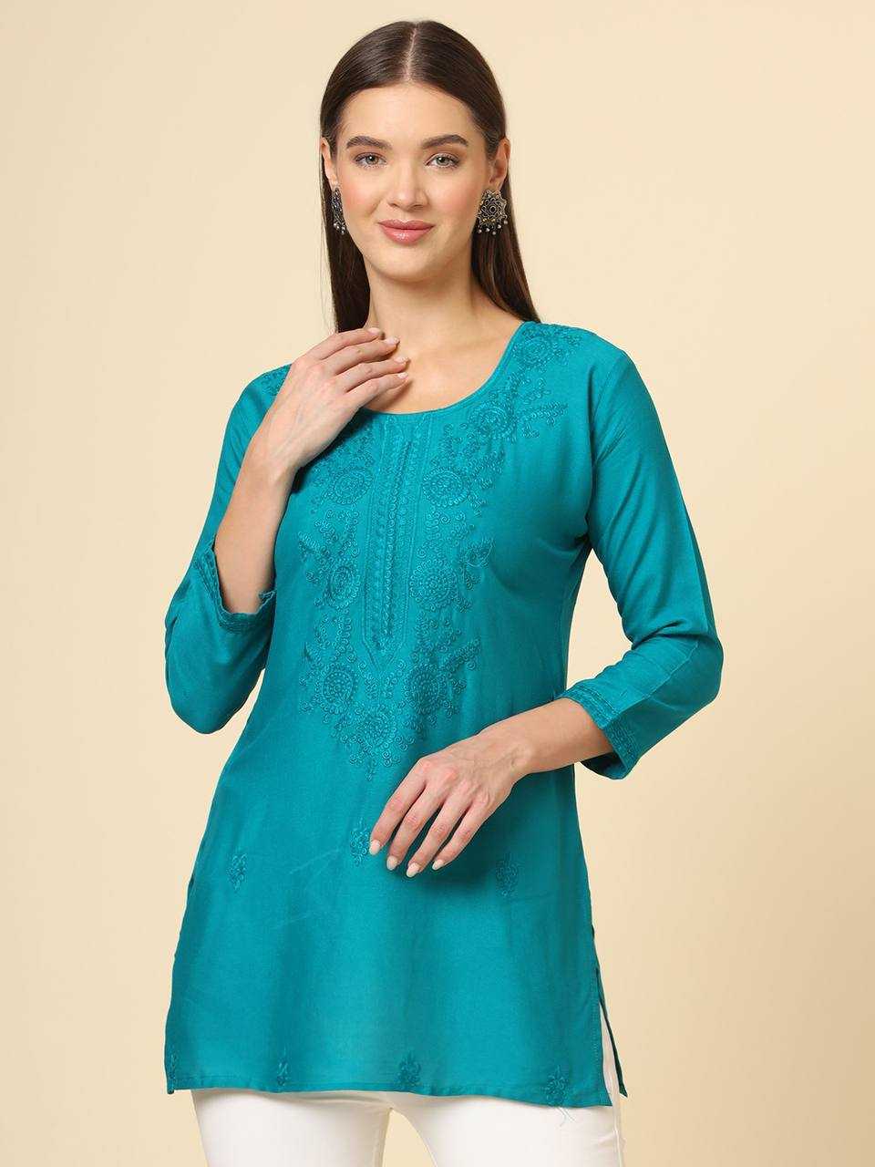 YNF REYON RVL Rayon WHOLESALE KURTI MANUFACTURER